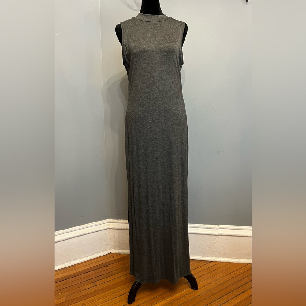 BNWT Rolla Coster Gray Maxi Dress, size L